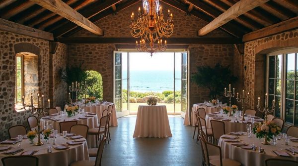 Top salles de mariage à Pornic pour un événement mémorable